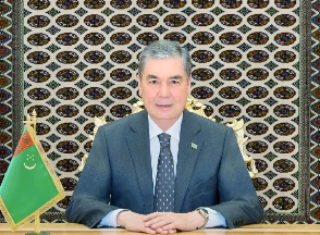سخنرانی قربانقلی بردی محمداف در همایش تجاری ترکمن-کره