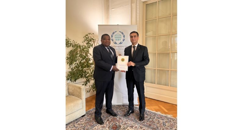 دیدار نماینده دائم ترکمنستان در ژنو با دبیرکل اتحادیه بین ‌المجالس
